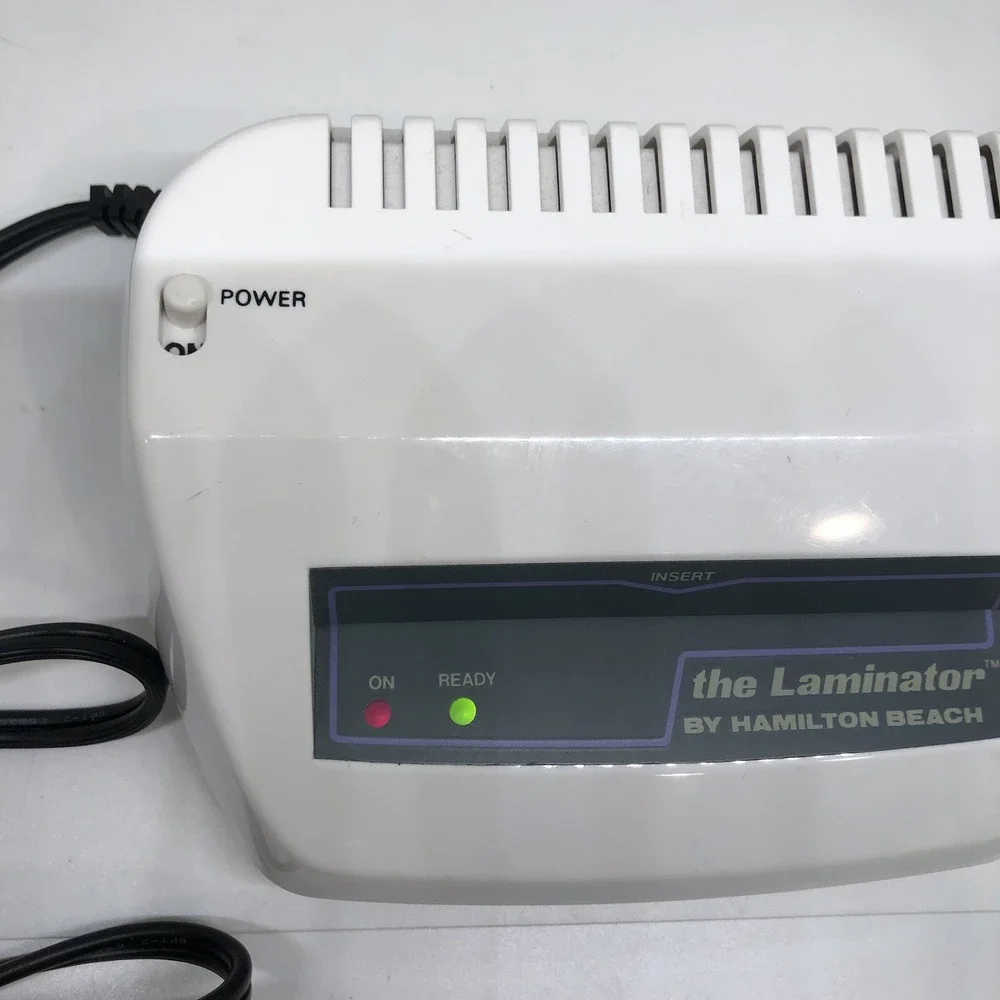 Hamilton Beach 470W The Laminator Tested With 8 Sleeves